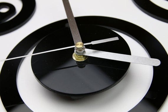 Large DIY 3D Acrylic Wall Clock