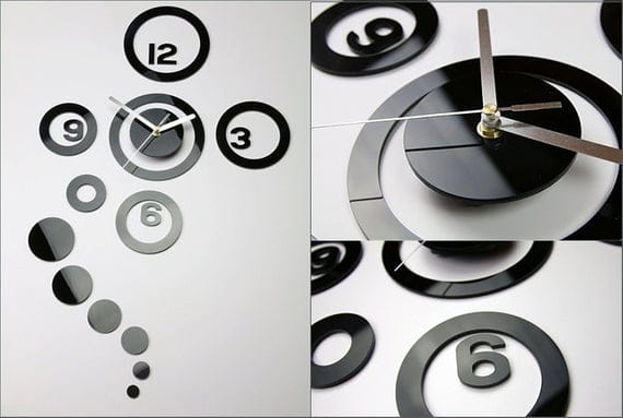 Large DIY 3D Acrylic Wall Clock