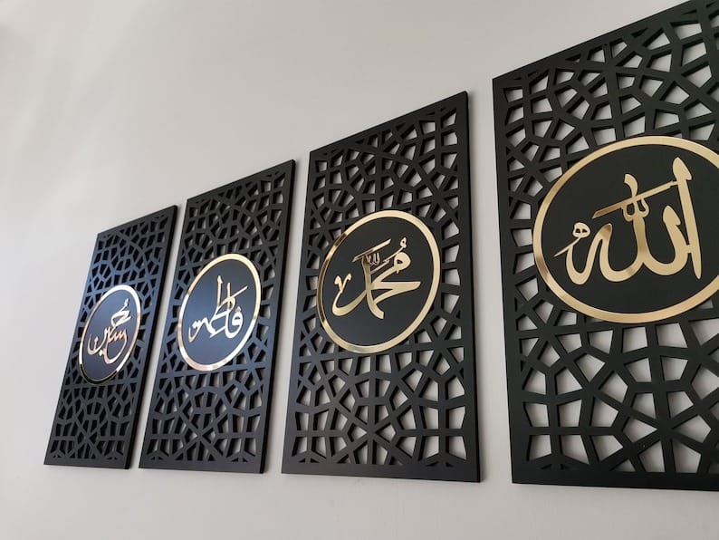 Panjtan Pak Wall Art Set