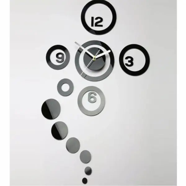 Large DIY 3D Acrylic Wall Clock