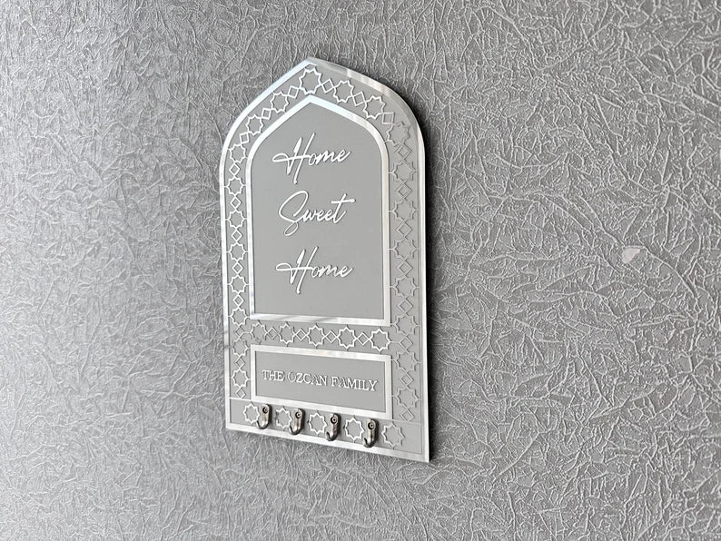 Personalized Wooden Key Holder