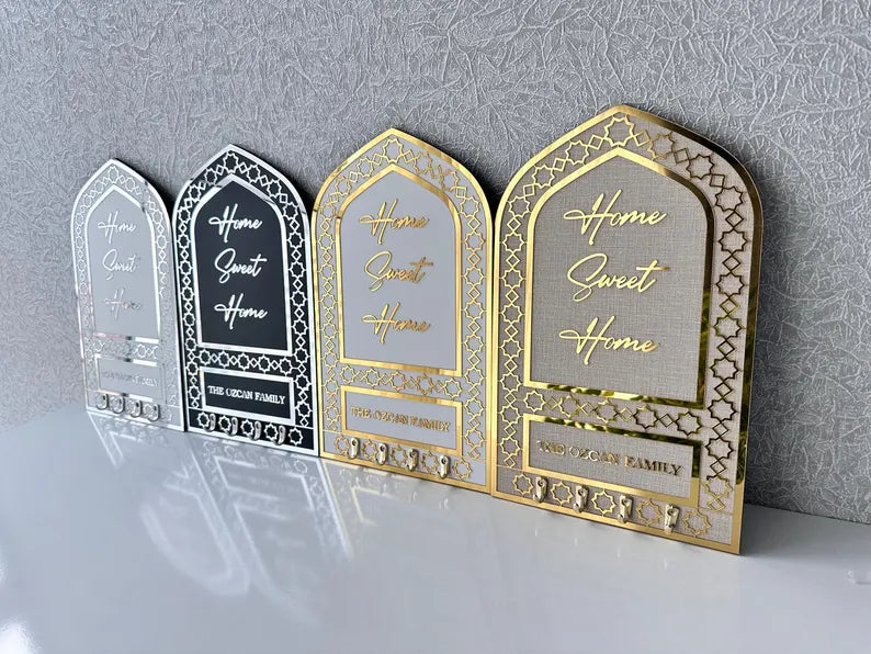 Personalized Wooden Key Holder